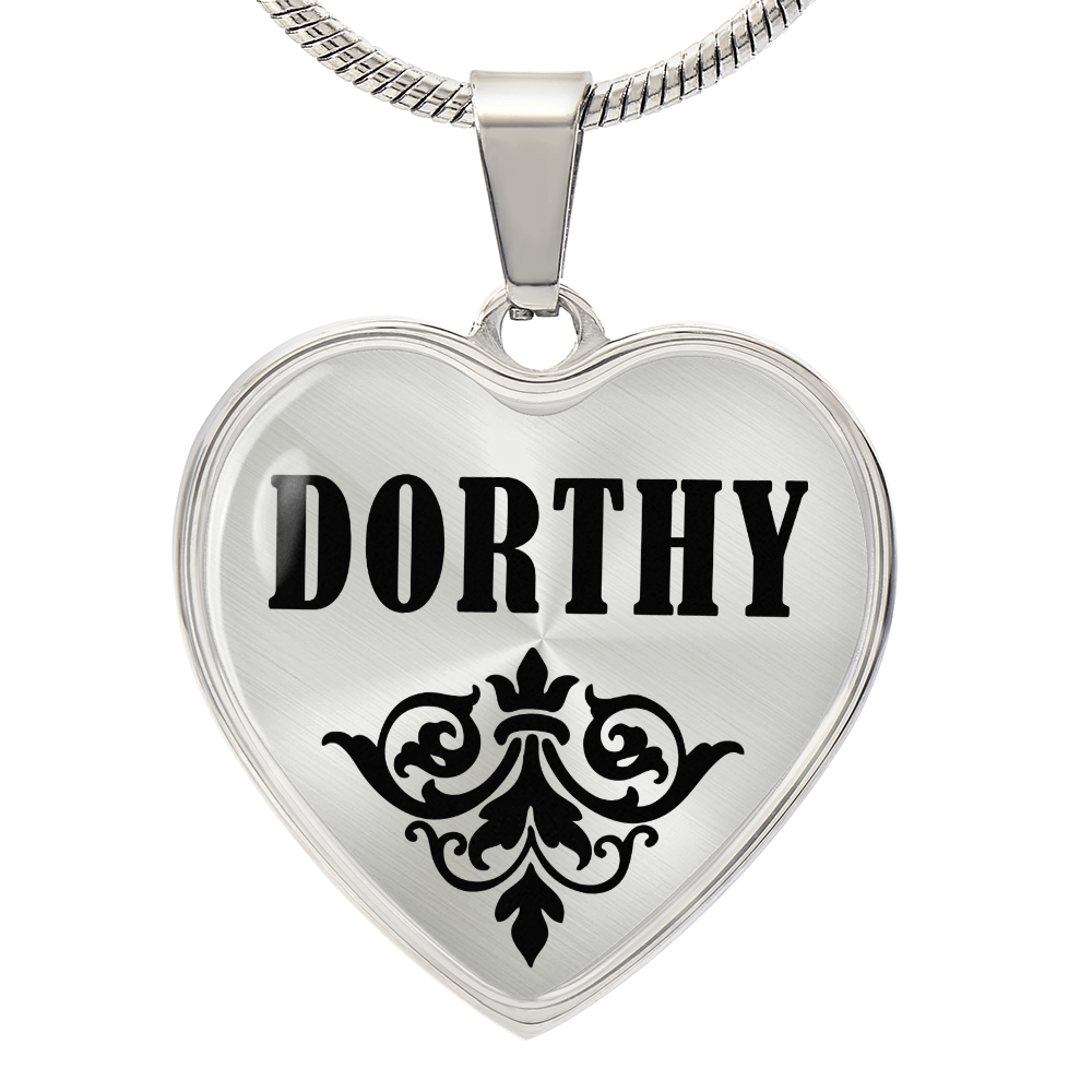 Dorthy v01 - Heart Pendant Luxury Necklace
