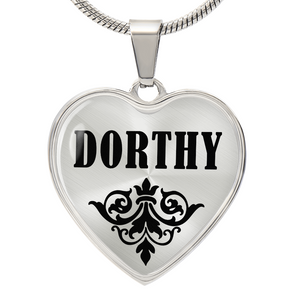Dorthy v01 - Heart Pendant Luxury Necklace