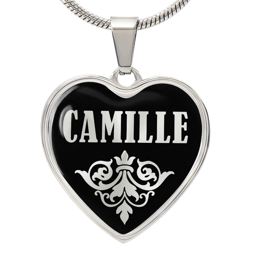 Camille v02 - Heart Pendant Luxury Necklace