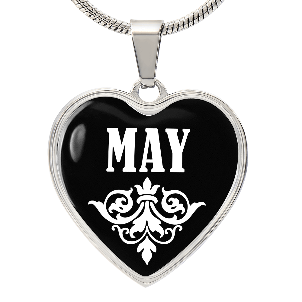 May v03 - Heart Pendant Luxury Necklace