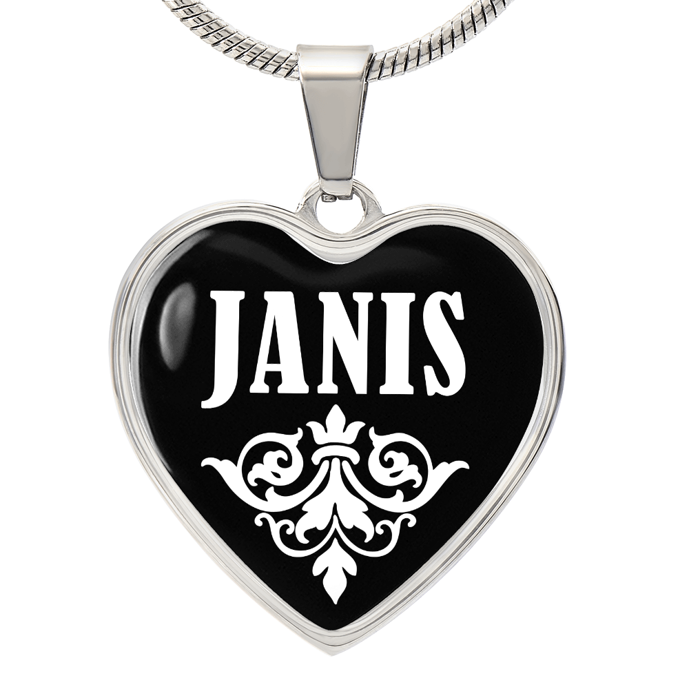 Janis v03 - Heart Pendant Luxury Necklace