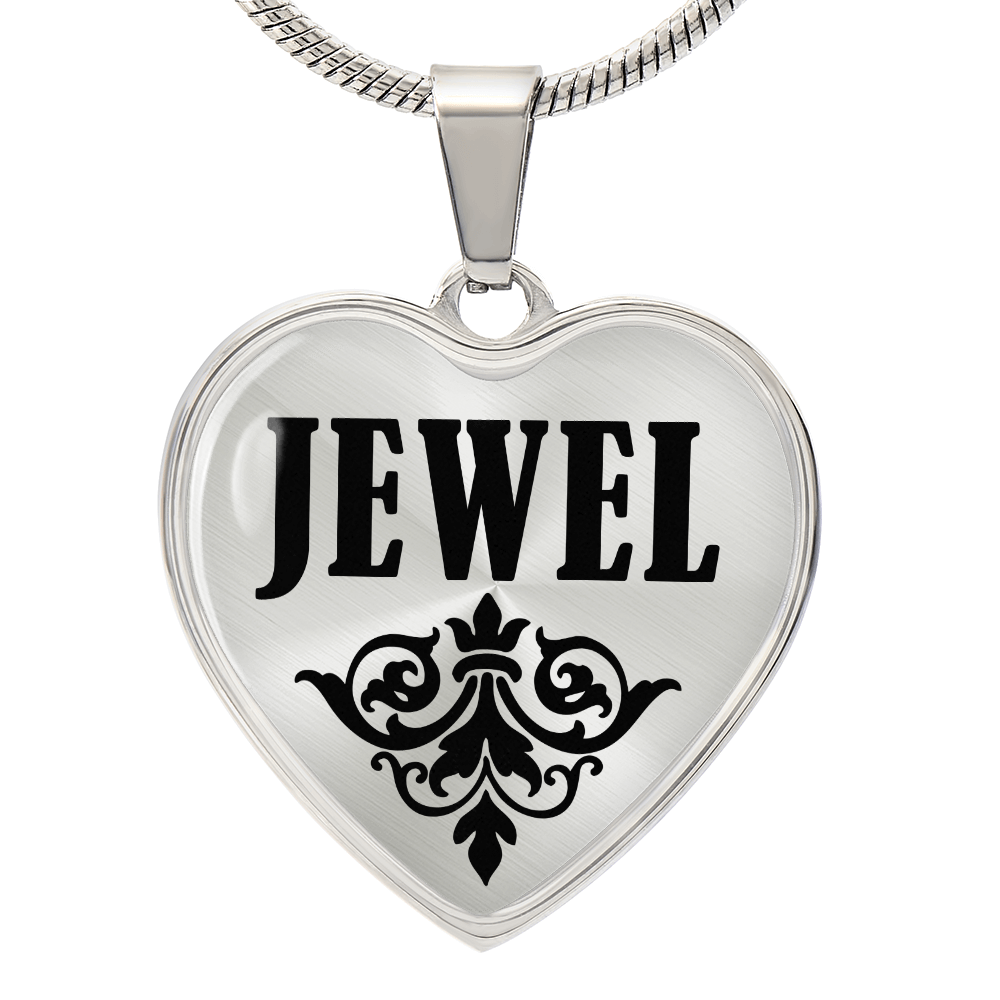 Jewel v01 - Heart Pendant Luxury Necklace