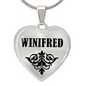 Winifred v01 - Heart Pendant Luxury Necklace