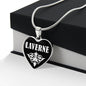 Laverne v03 - Heart Pendant Luxury Necklace