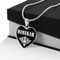 Rebekah v03 - Heart Pendant Luxury Necklace