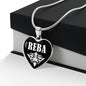Reba v03 - Heart Pendant Luxury Necklace