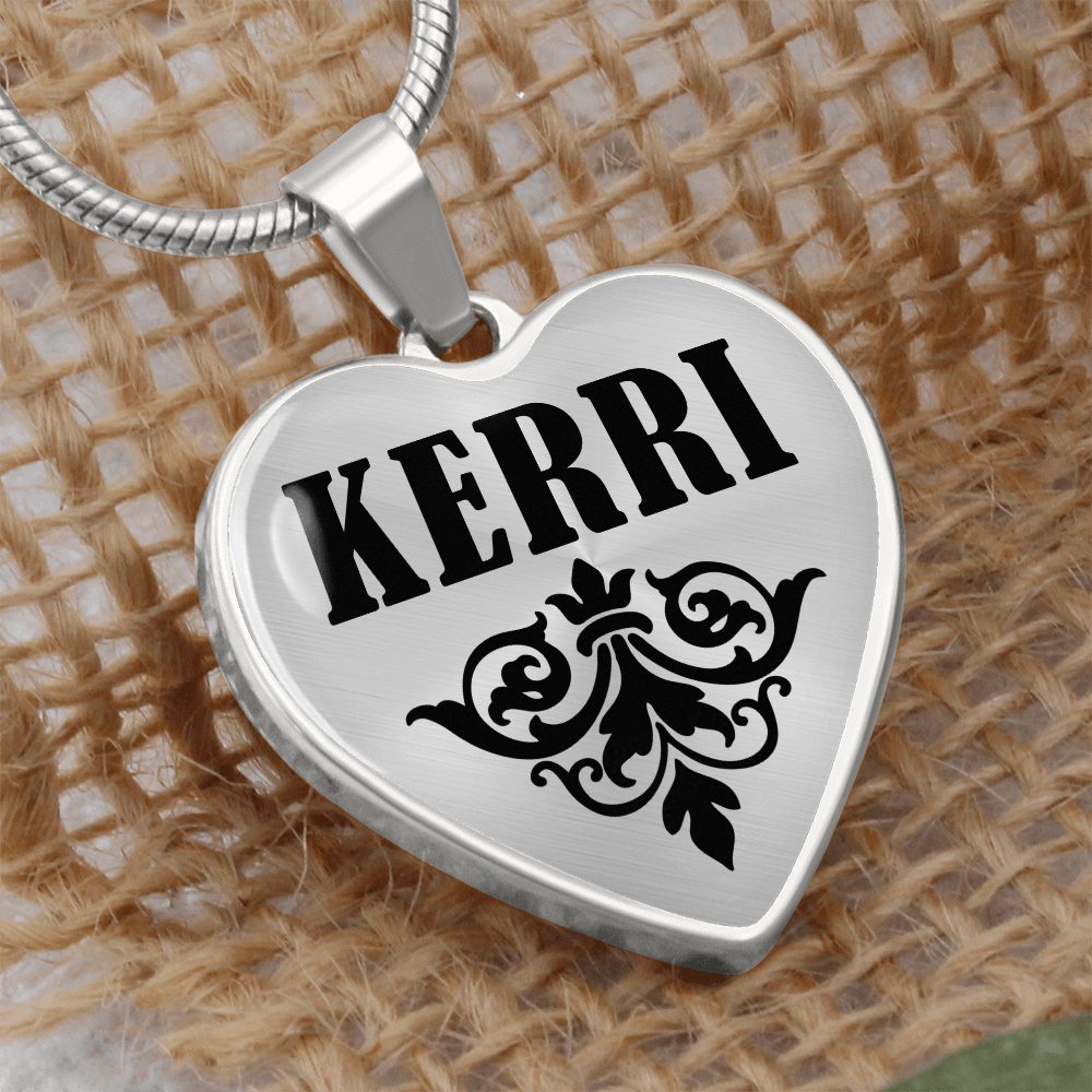 Kerri v01 - Heart Pendant Luxury Necklace