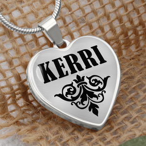 Kerri v01 - Heart Pendant Luxury Necklace