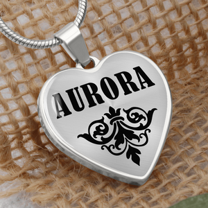 Aurora v01 - Heart Pendant Luxury Necklace