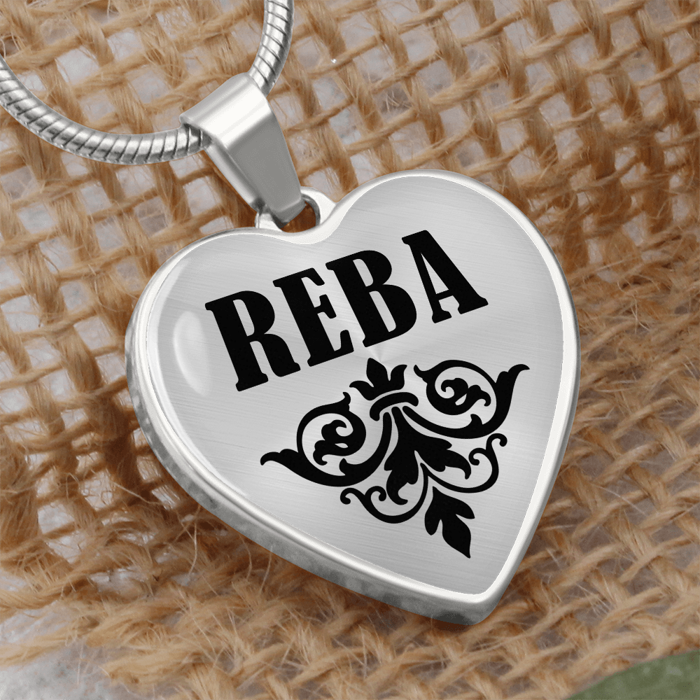 Reba v01 - Heart Pendant Luxury Necklace