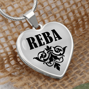 Reba v01 - Heart Pendant Luxury Necklace