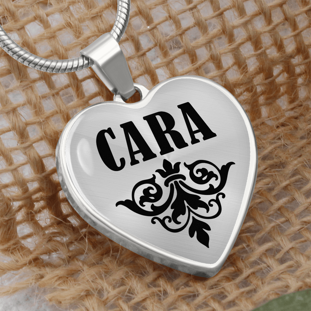 Cara v01 - Heart Pendant Luxury Necklace