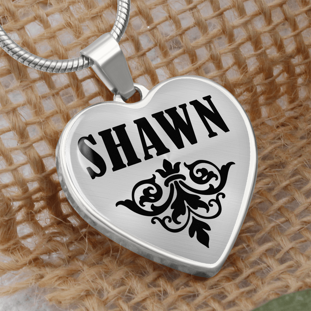 Shawn v01 - Heart Pendant Luxury Necklace