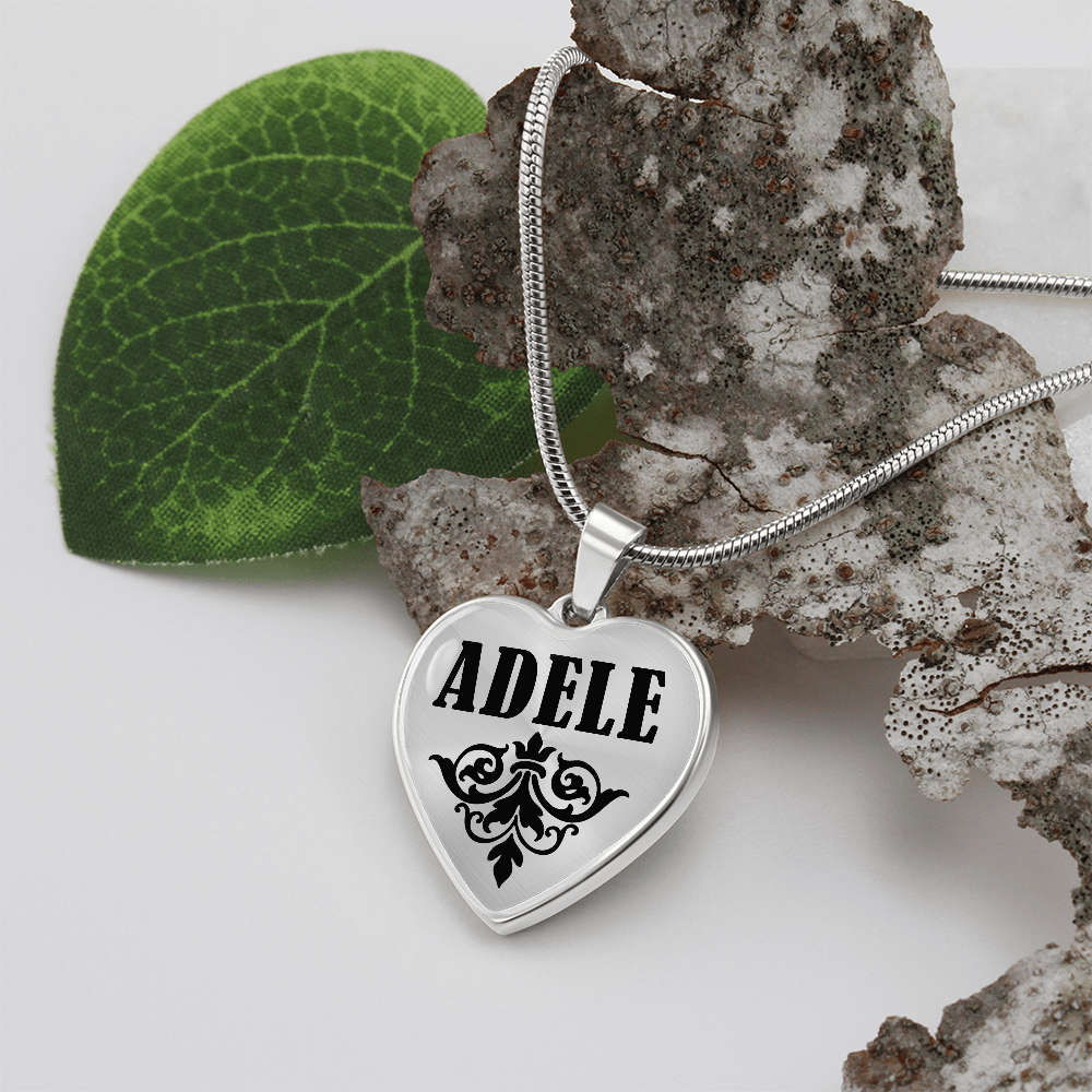 Adele v01 - Heart Pendant Luxury Necklace