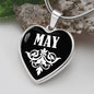 May v03 - Heart Pendant Luxury Necklace
