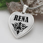 Rena v01 - Heart Pendant Luxury Necklace