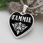 Tammie v02 - Heart Pendant Luxury Necklace