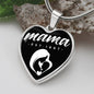 Mama, Est. 1967 v3 - Heart Pendant Luxury Necklace