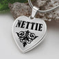 Nettie v01 - Heart Pendant Luxury Necklace