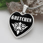 Gretchen v03 - Heart Pendant Luxury Necklace