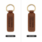 Wounded Veteran - Engraved Leather Keychain