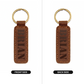 Brian - Engraved Leather Keychain