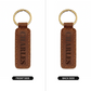 Charles - Engraved Leather Keychain