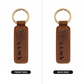 Mama Cat With 4 Kittens - Engraved Leather Keychain