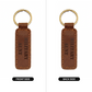 Military Aunt - Engraved Leather Keychain