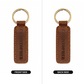 Christopher - Engraved Leather Keychain