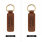 Combat Veteran - Engraved Leather Keychain