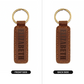 Elizabeth - Engraved Leather Keychain