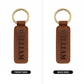William - Engraved Leather Keychain