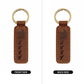 Mama Bear With 4 Cubs - Engraved Leather Keychain