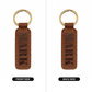 Mark - Engraved Leather Keychain