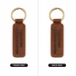 Military Granddaughter - Engraved Leather Keychain
