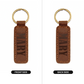 Mary - Engraved Leather Keychain