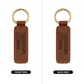 Military Mom - Engraved Leather Keychain