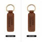 WWII Veteran - Engraved Leather Keychain
