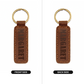 Margaret - Engraved Leather Keychain
