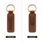 Ukraine - Engraved Leather Keychain
