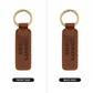 Airman's Wife - Engraved Leather Keychain