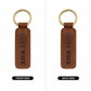 Army Wife - Engraved Leather Keychain
