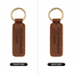 Army Veteran's Wife - Engraved Leather Keychain