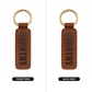 Dorothy - Engraved Leather Keychain