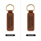 Military Stepsister - Engraved Leather Keychain