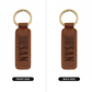 Susan - Engraved Leather Keychain