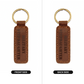 Military Stepdaughter - Engraved Leather Keychain