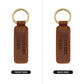 Military Wife - Engraved Leather Keychain