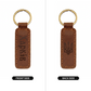Kharkiv - Engraved Leather Keychain